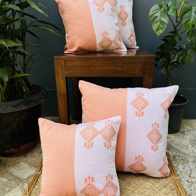 Hand Block Printed Cushion Cover Set — Combo Pack