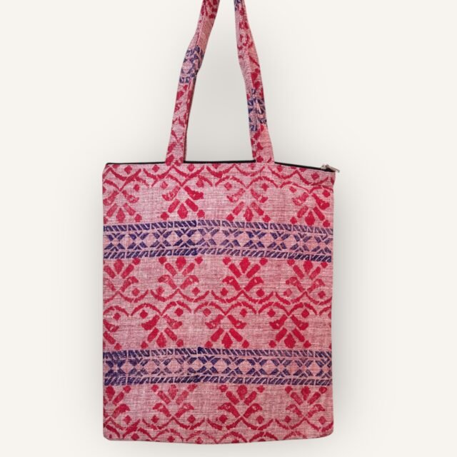 Hand Block Printed Tote Bag