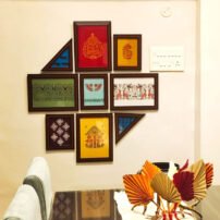 Assamese Folk Wall Art — Set of 4